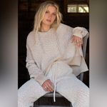 POL Women’s Popcorn Knit Hi-Low Hooded Sweater Photo 8