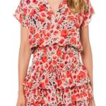 MISA Los Angeles MISA LA Eloisa Red Blooms Dress Photo 0