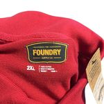 Foundry Supply Co Men’s Collared Shirt Red Size 2X Photo 4