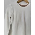 NWT OGL Maxwarm Crewneck Long Sleeve Brami Top Fleece White Size Small Photo 2