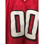 NFL Atlanta Falcons #00 Women's Jersey Shirt  Size Large Red Photo 1