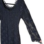 Sara Campbell "The Ballet Dress" Black Lace Midi‎ Dress NWT Size Small Photo 3