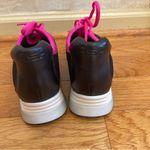 Ash AS-Lacey women’s Sneakers Platform Sz 38 Knit Sports Casual Black Pink Photo 2