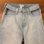 Light Wash Denim Blue Jeans Womens Size 0 Cut Out High Rise Rue 21 Photo 3