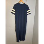 Anthropologie NWT  Daily Practice Graphic T Shirt Midi Dress Navy Size XS Photo 9