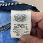 Pilcro and the Letterpress  cropped raw hem‎ bootcut jeans, side zip, size 33 Photo 7