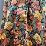 Victoria's Secret Victoria’s Secret Vintage Gold Label Floral Satin Sleep Shirt Medium Photo 1
