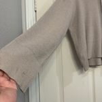 Cyrus Ribbed Hooded Cropped Knit Like Large Sweatshirt. 2616 Photo 2