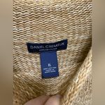 Daniel Cremieux  Cozy Tan chunky Knit Sweater 100% cotton size X-Large Photo 2