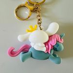 CINNAMOROLL Keychain Keyring Key Fob Holder Bag Charm Accessories White Photo 2