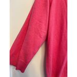 Boden Cardigan Sweater Women Size 16 Pink Cotton Blend Button V Photo 2