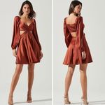 ASTR New! the label Anamaria dress, color: rust, size M Photo 1