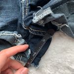 Decree  blue denim fringe shorts size 1 Photo 2
