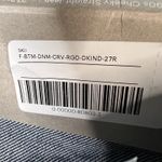 Everlane  Jeans Women 27 Curvy 90's Cheeky Straight High Rise Organic‎ Cotton Mom Photo 6