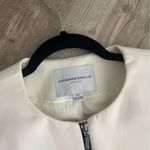 Katherine Barclay  white long blazer jacket coat size small Photo 9