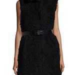 Theory Visterna B. Faux-Fur Vest Black, Size S Retail $395 (Excellent Condition) Photo 10