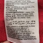 Old Navy  Maxi Dress Embroidered Sleeveless‎ Pockets Summer Dress Red Medium Photo 4