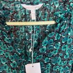 Rebecca Taylor NWT Climbing Rose Silk-Blend Blouse Photo 11