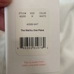 ANDIE  Swimsuit The Malibu One Piece Swimsuit White size M NWT Photo 4