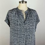 Vince  Speckled Silk Tunic Dress Photo 3