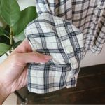 Melrose and Market -`♡´- Free!   Plaid Flannel Button Up Long Sleeve Size S Photo 7