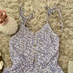 Boutique NEW Purple & White Romper Photo 2