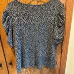 Worthington XL Puffed Sleeve Dress Shirt Gray Jacquard Stretch New NWT  Photo 5