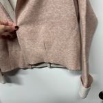 T Tahari  Womens Blush Pink Cardigan Sweater Jacket Open Front Size XL Work Photo 2