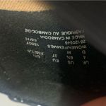 Clarks EUC Candra Glow Black Suede Leather Cap Toe Bow Slip On Flats Size 6.5M Photo 10