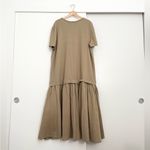 Free People Herron Drop-Waist Maxi Dress Women’s Size Large Treehouse Photo 6