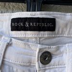 Rock & Republic Berlin Super Skinny White Jeans Photo 5