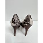 Nine West  Shoes Womens Snakeskin High Heel Pumps Size 8 Photo 4