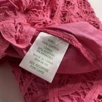 Lilly Pulitzer Marie Kate Pink Lace Cotton Shift Dress Sz S Small Photo 11