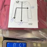 EXPRESS  Pink Lace Detail Button Down Shirt Photo 7