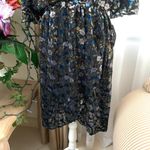 Modcloth Dramatic Depths Velvet Dress in Black Floral Photo 6