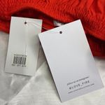 Love, Fire  Women’s Red Hibiscus Linen Bandeau Crop Top Size Small NWT Photo 9