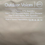 Outdoor Voices  Zoom beige cropped tank with built in bra NWT Photo 4