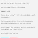 Koral  Pistol leggings- high rise colorblock - NWT Photo 5