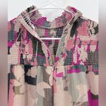 NWOT Fate Pink and Gray Floral Dress Photo 6