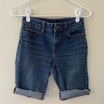 Talbots Petite Blue denim jean shorts women modest summer casual cotton pants Photo 0