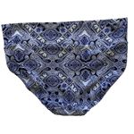 Soma  Women's Two Piece Swimsuit Tankini Paisley Brief M Swim Top‎ 36C Underwire Photo 6