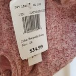 Thyme + Honey  Light Front Tie Long Sleeve 2X Photo 3