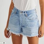 AGOLDE Cutoff Denim Shorts Parker Vintage Photo 0