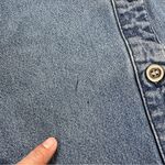 White Stag  Women’s Vintage Sleeveless Denim Midi Dress Embroidered Western XL Photo 10