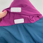 Free People  Size L Jacket Windbreaker Highline Bomber Color Block Long Sleeve Photo 9