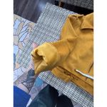 Ivonne Faux Suede Moto Biker Jacket 6 maximalist layered boho grunge rocker Yellow Size M Photo 14
