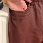 Kut From The Kloth  Connie Fab Ab Ankle Skinny Berry Snakeskin Coated Jeans Size8 Photo 2