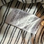 Jason Wu  Linen blend Button down striped top XS Photo 5