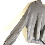 Lulus Boat House Pullover Hoodie in Washed Stone Grey Color Size Small Photo 7