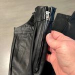 BLANK NYC  The Bond Black Faux‎ Leather Pants with Zip Details Size 25 Photo 3